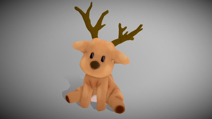 Reindeer 3D Model