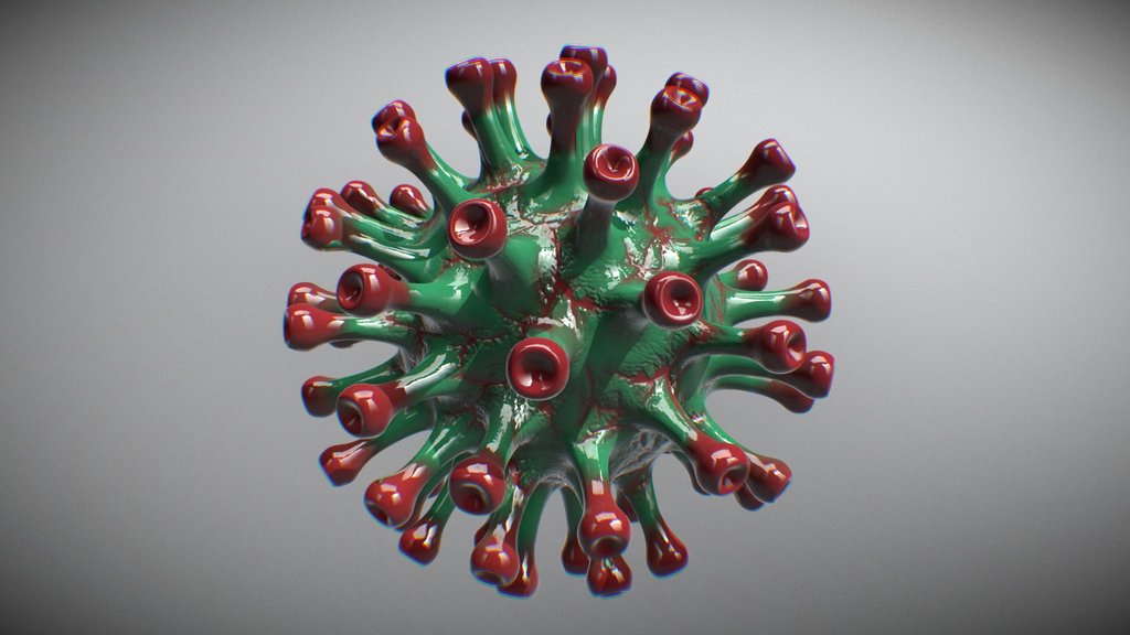 Coronavirus // virus model