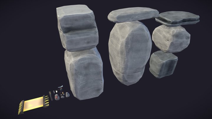 Ascent (game jam assets) 3D Model