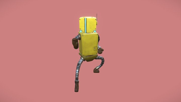Robot Apprentice 3D Model