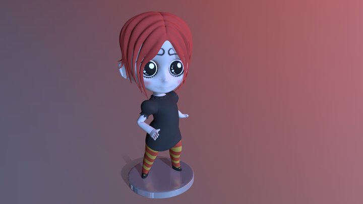 Ruby Gloom 3D #3 3D Model