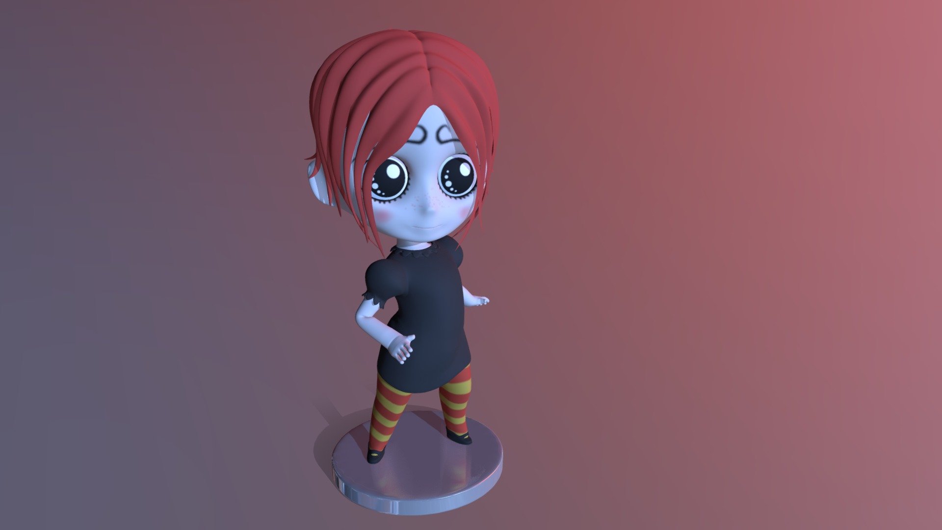 Ruby Gloom 3D #3 - Download Free 3D model by Demon-Child (@apocalyptico200)  [362cf10]