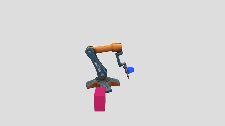 Gilberto A Robot Arm 3D Model