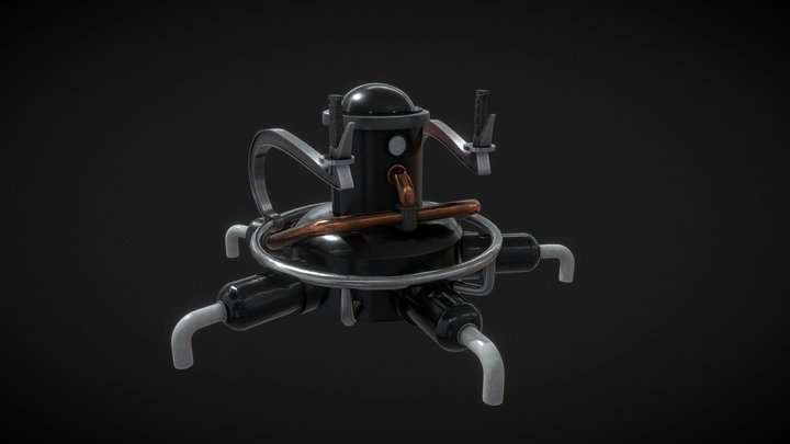 Steamboy engine 3D Model
