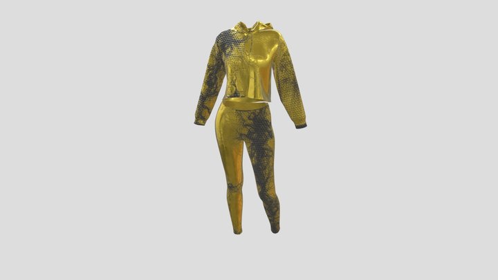 Cyberpunk Hoodie - Projects Included 3D Model