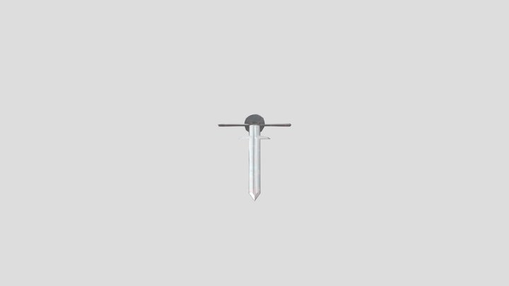 Bloody Sword 3D Model