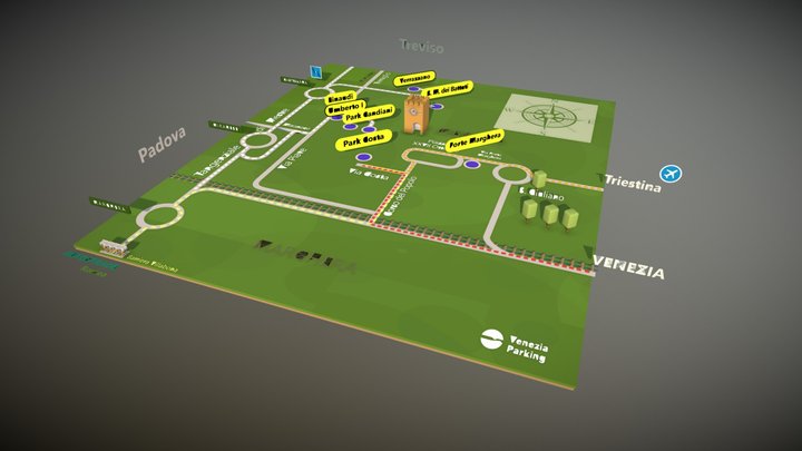 VENEZIA PARKING 3D Model