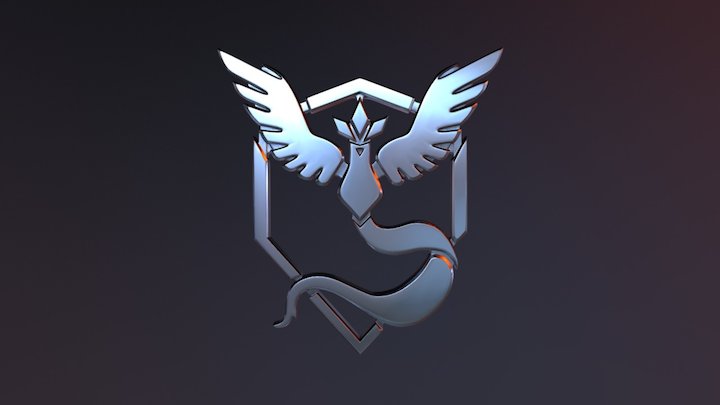 Team Mystic 3D Model