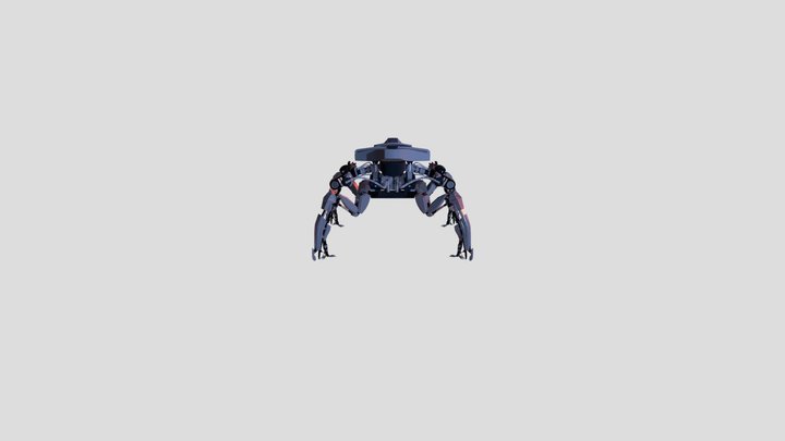 combat robot 3D Model