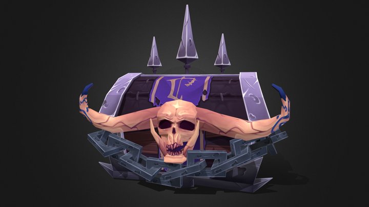 DAE WarChest - Deathbound Strongbox 3D Model