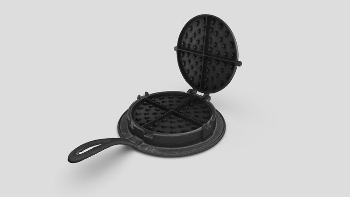 Vermicular Frying Pan 28cm with Lid - 3D model by afterwork-grocery  [8a6b673] - Sketchfab