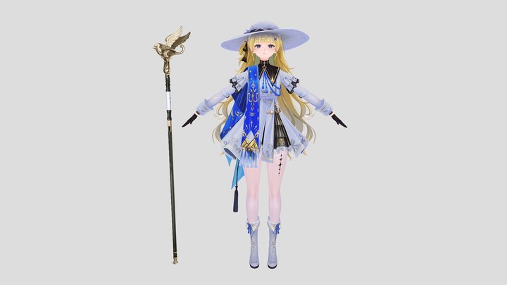 페비 모델 (포트폴리오용) 3D Model
