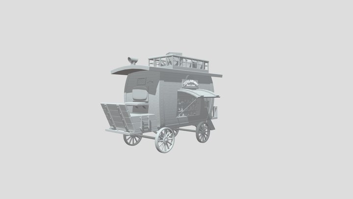 Merlangius' Carriage 3D Model