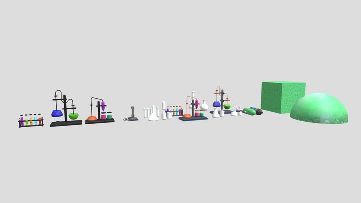 Gorilla Tag Science Experiment Assets