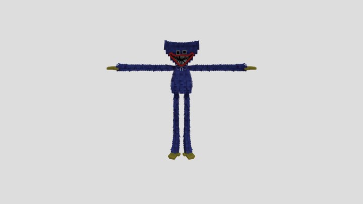 Huggy wuggy (Remastered) 3D Model