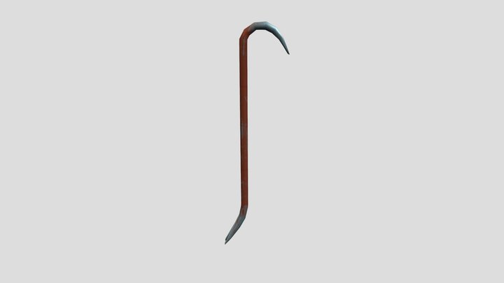 crowbar 3D Model