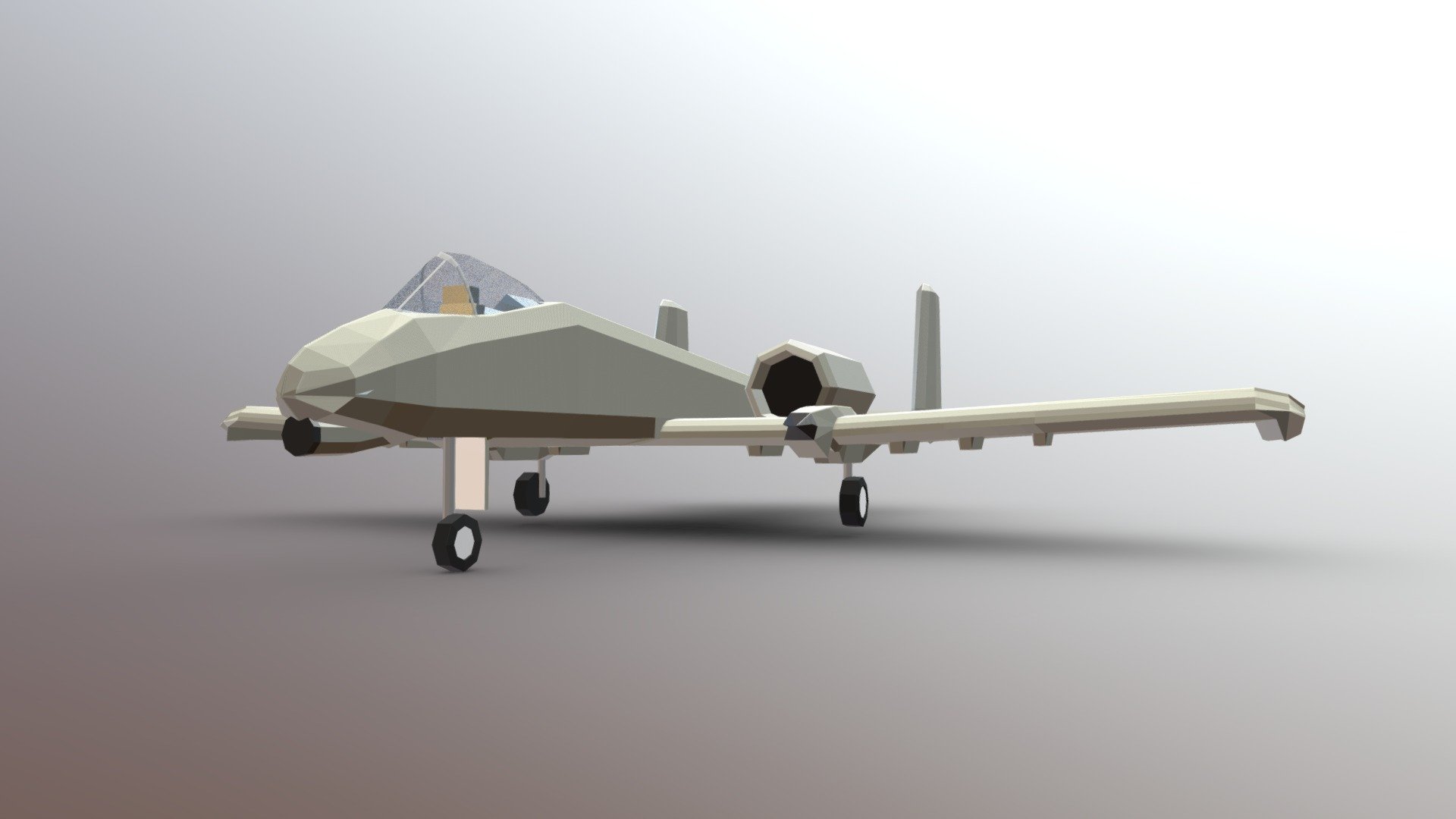 low quality Fairchild A-10 Thunderbolt
