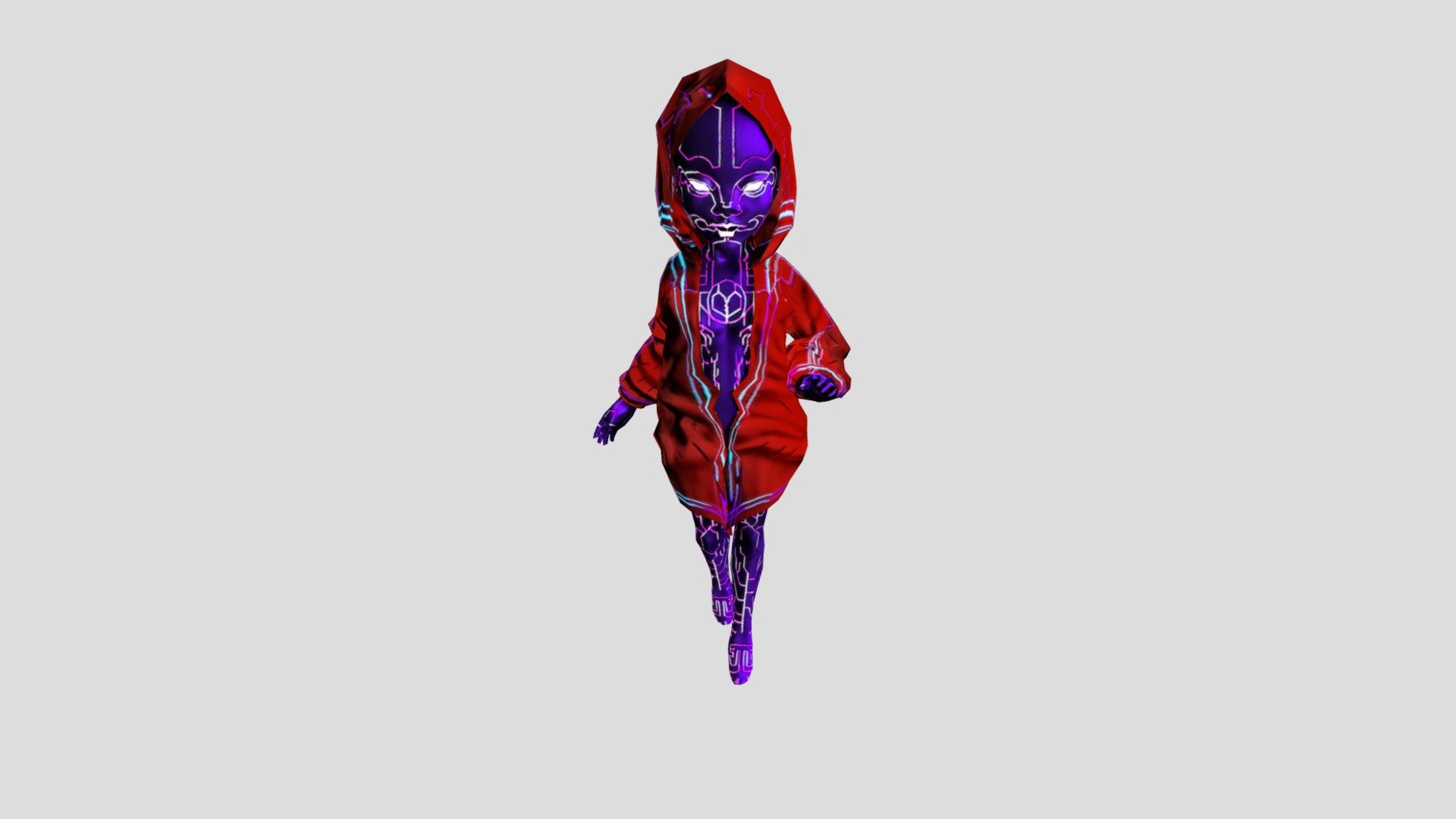 Avatar Cyber Urban For Mozilla Hubs Download Free 3D model by luisdbmon [3635b34] Sketchfab