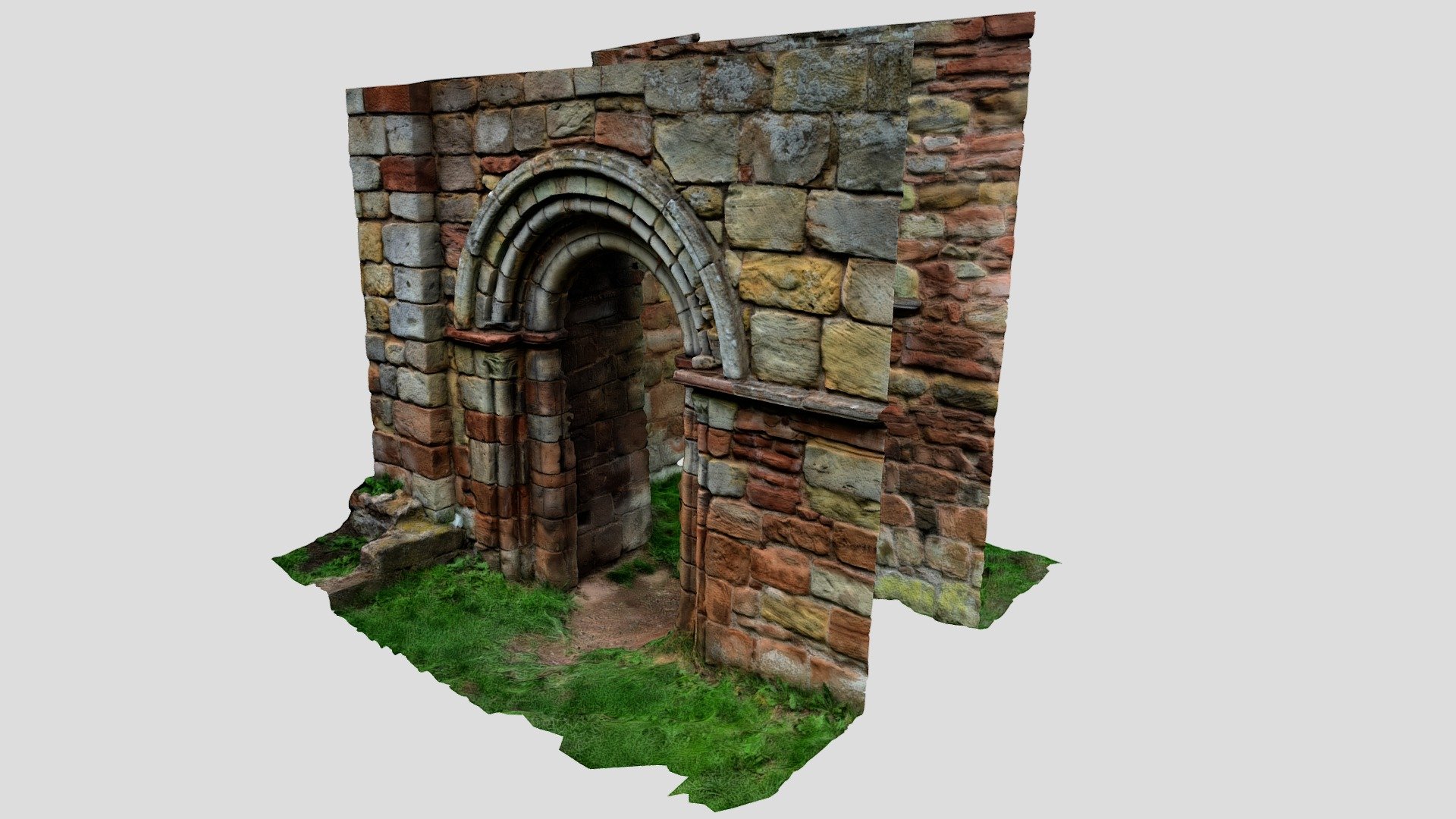 Archway in White Ladies Priory