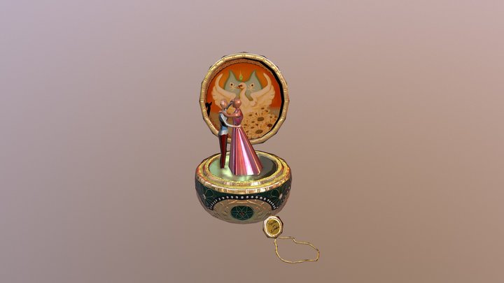 Music Box 3D Model