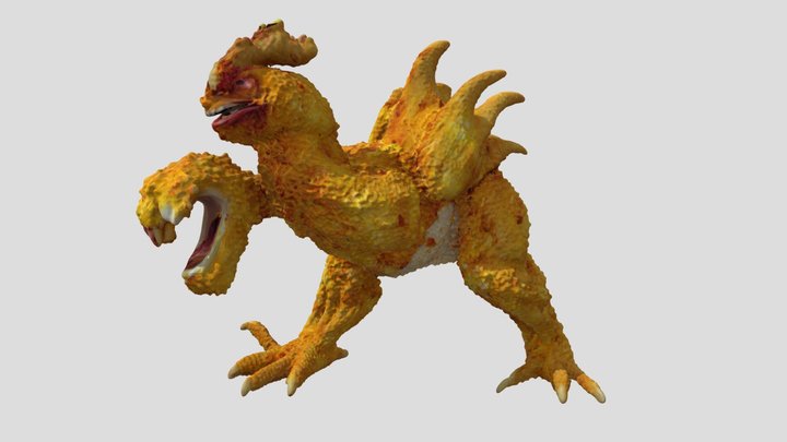 Cluckthulhu - monster – Kostenloses 3D-Modell STL