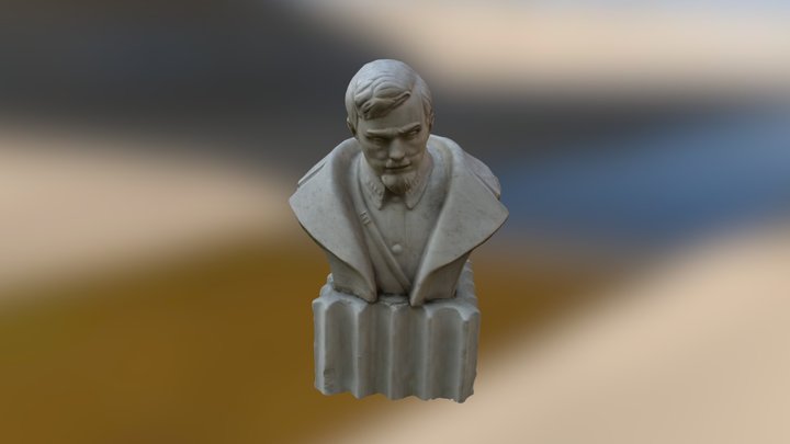 Портрет командарма Белова 3D Model
