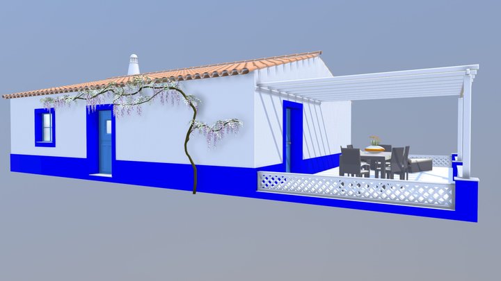 Casa Algarvia 3D Model