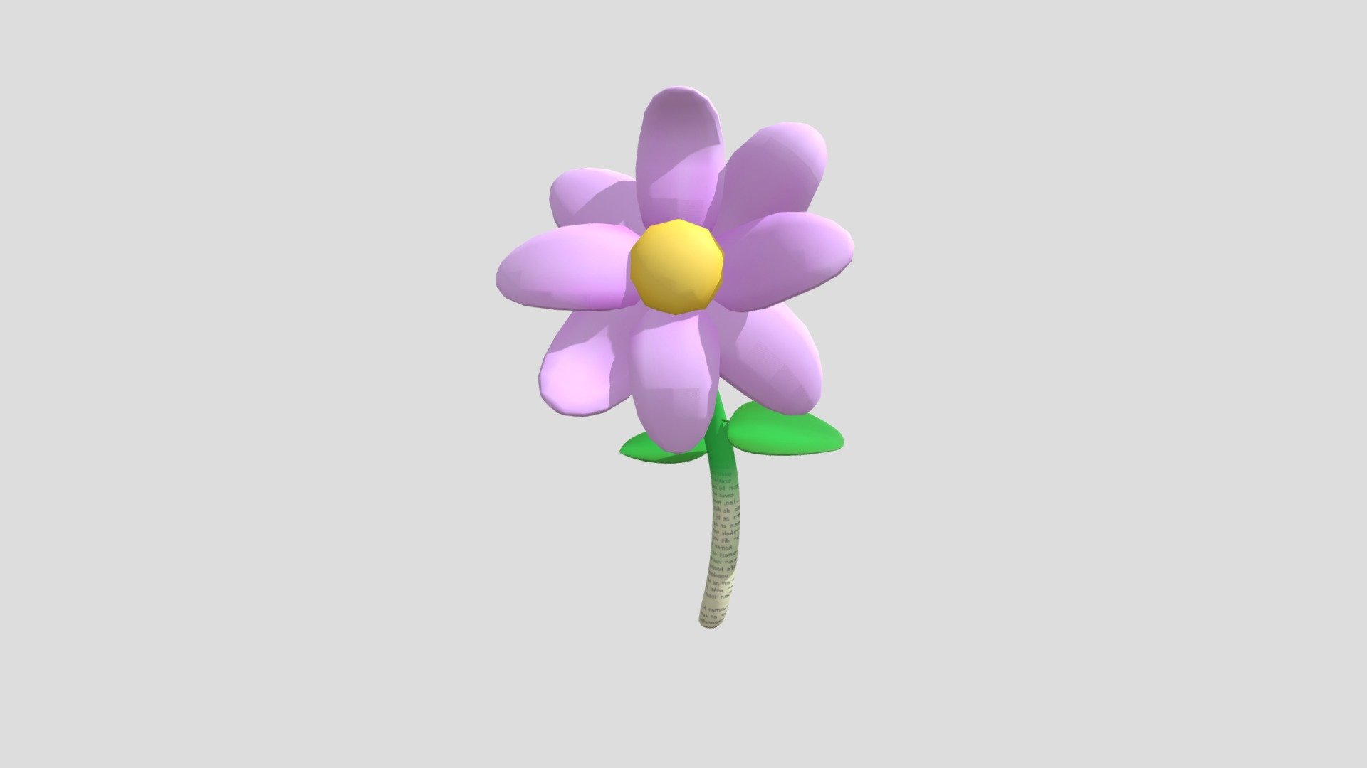 bloem - 3D model by EmyV [36373bf] - Sketchfab