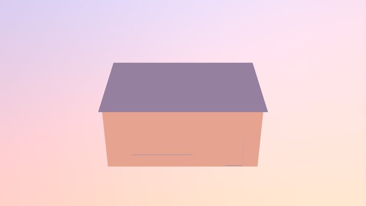 House Texured 3D Model