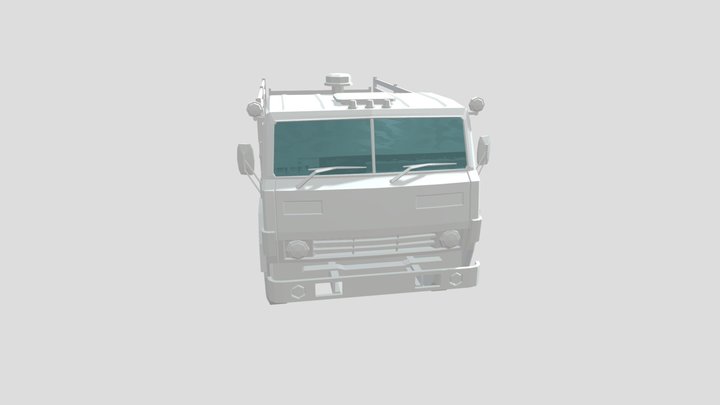 Military Truck 3d 3D Model