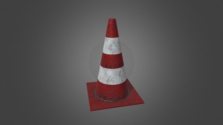 Traffic cone 3D Model