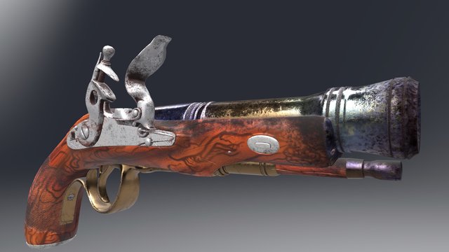 Flintlock Crit 4 3D Model