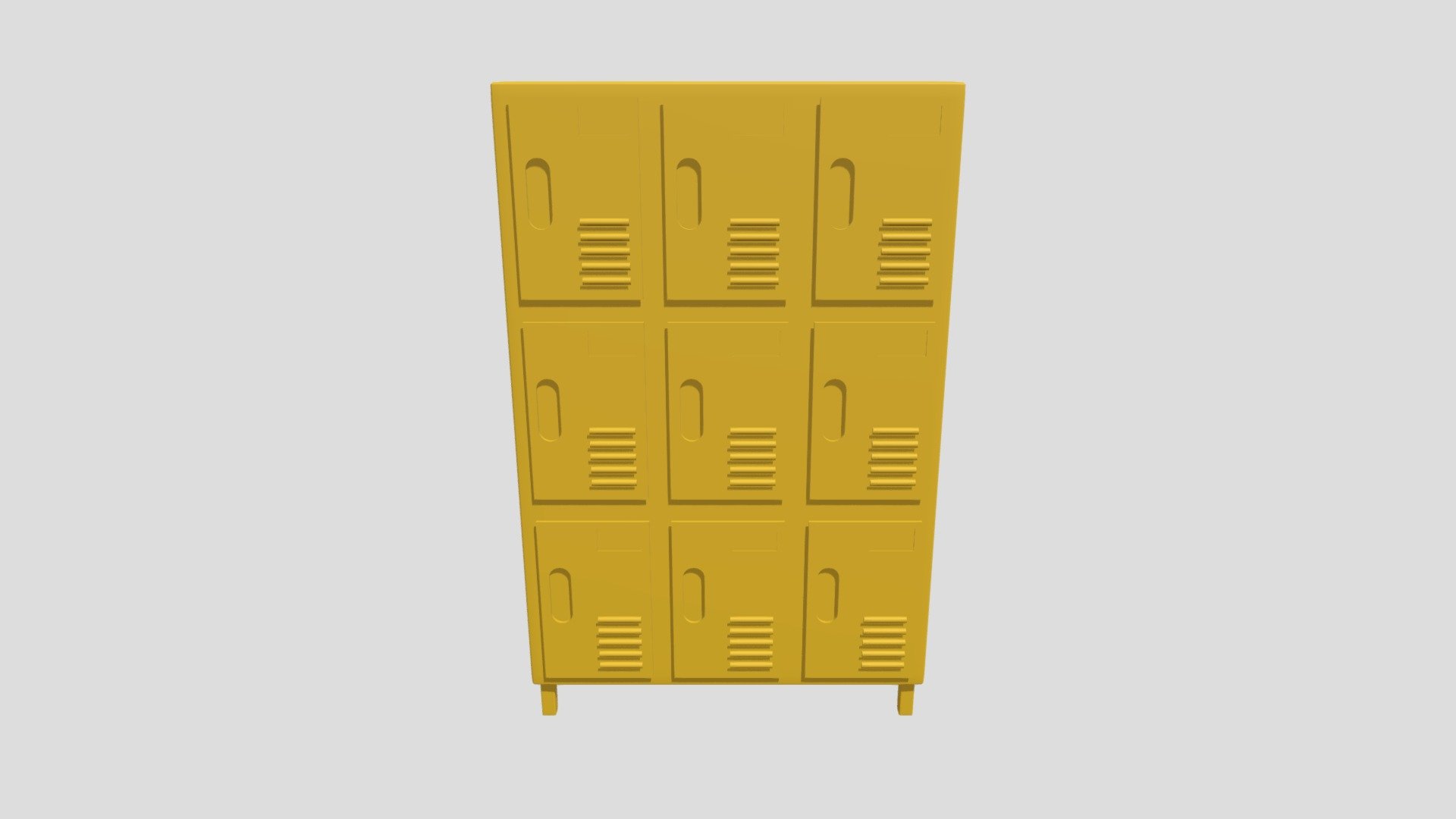 Locker - Yellow