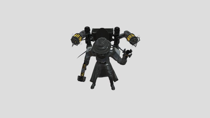 fully_rigged_mafia_mutant_read_desc 3D Model