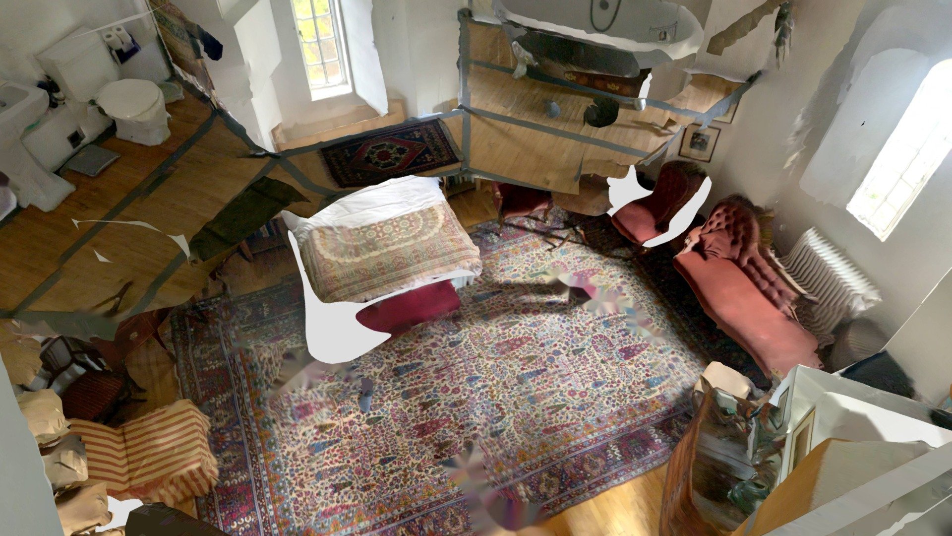 INT. BEDROOM LIGHTHOUSE
