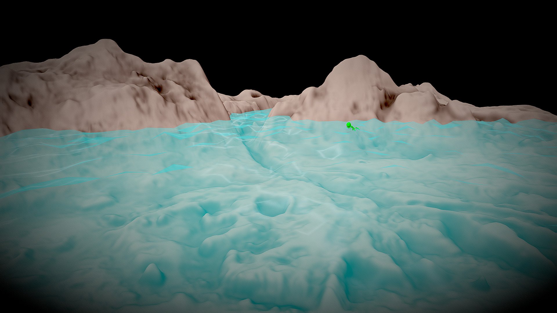 Le cratère Jezero sur Mars