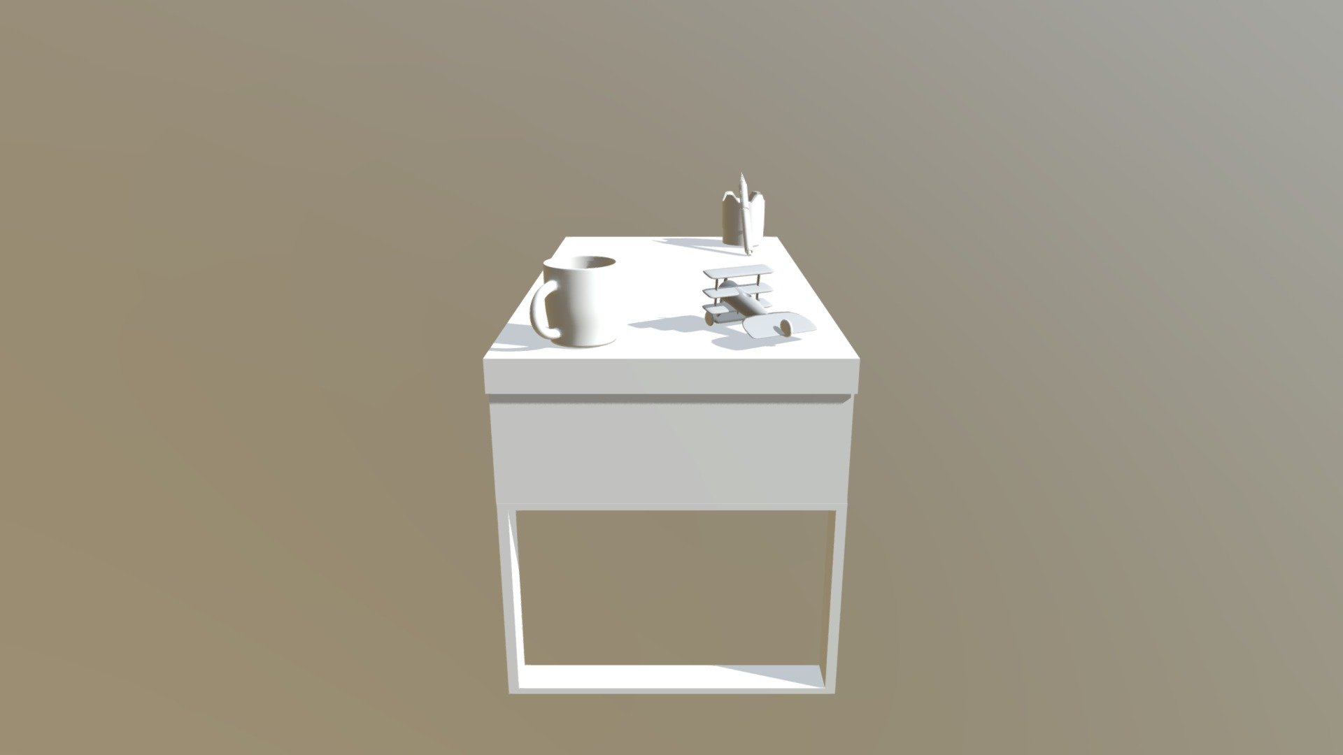 A Desk Scene
