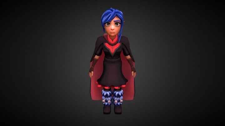 Lucy Whitemane 3D Model