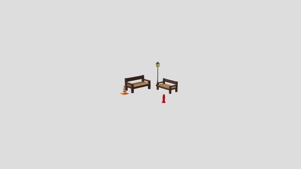 Assets Low Poly City