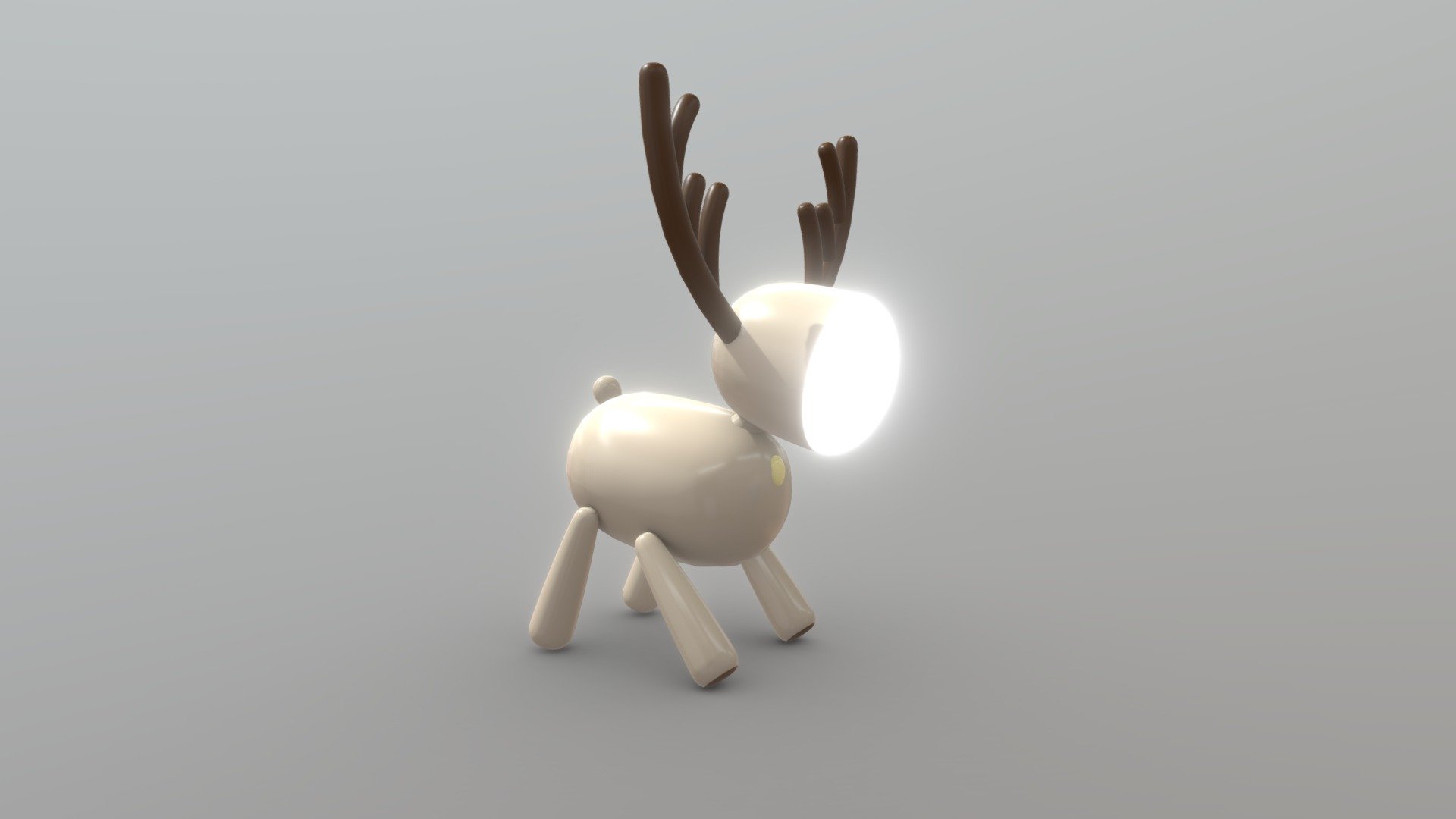 Rudolph LED Mood Light - Buy Royalty Free 3D model by interior model ...