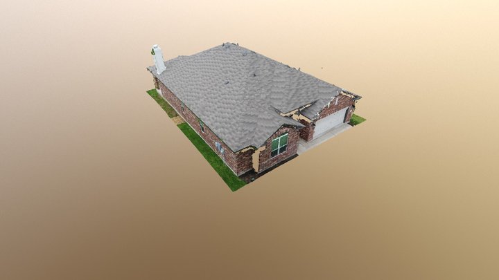 Roof Inspection Point Cloud Demo 3D Model