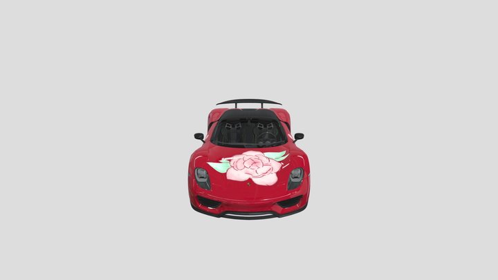 spyder 918 3D Model