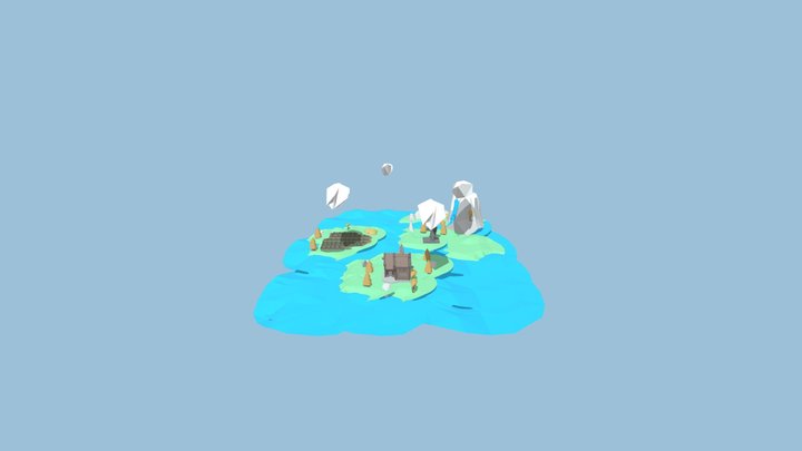 Roman Island Louis Incz 3D Model