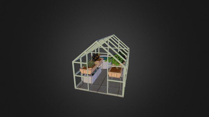 AquaBundance 5 Bed Sleek 3D Model