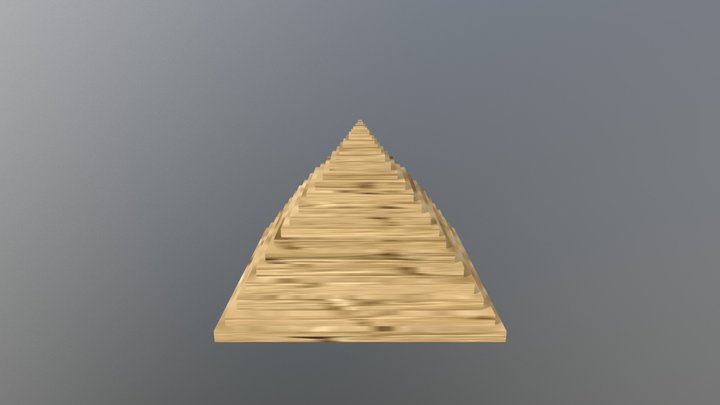 Pyramid Txt 3D Model