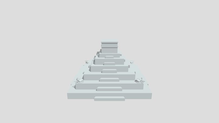 Temple 3D Model