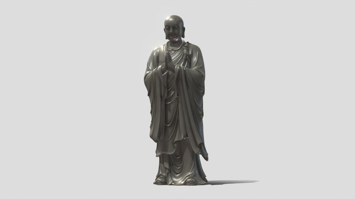 Buddha Statues 023 3D Model