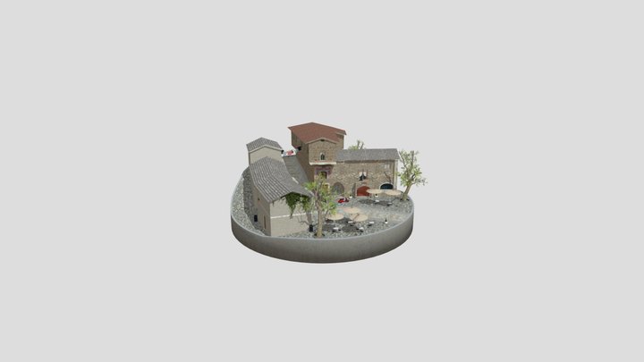 1DAE11 VanDerStappen Ortwin CityScene 3D Model