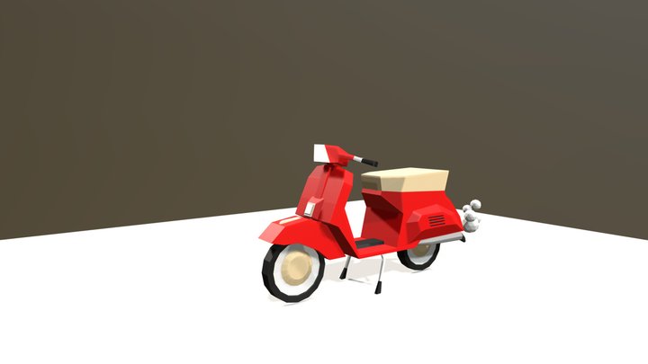 Vespa 3D Model