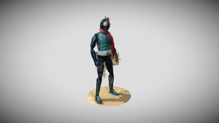 Masked_rider 3D models - Sketchfab